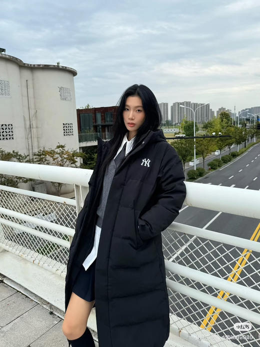 【秒杀价已调 直接拍】MLB 大联盟 原单 男女同 后背大字母 长款羽绒服 商品图4