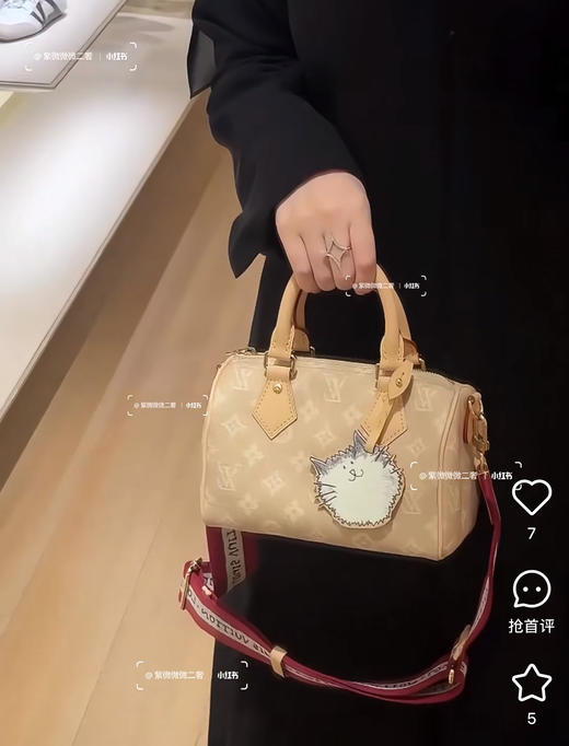 驴家 猫咪 Speedy 20  Bandoulière 手袋 M15151 （JPH） 商品图3