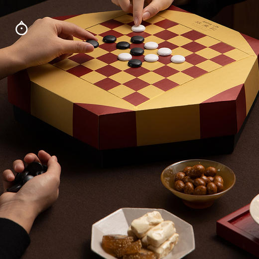 企鹅市集|林秉记新年礼盒 齐乐盒礼盒780g 凤梨酥龙眼酥蛋黄酥牛轧糖 闽南糕点礼盒 商品图8