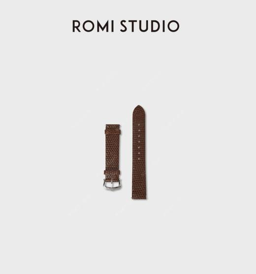 ROMI STUDIO 首饰袋 鳄鱼皮头层牛皮高端真皮手表带RWCLP37426 商品图3