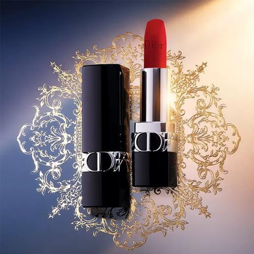 【送礼袋】DIOR迪奥烈焰蓝金口红荷花小样五件套1.5g*5支（丝绒#999+丝绒720+哑光888+丝绒840+丝绒228）  一般贸易  有效期202608 商品图2