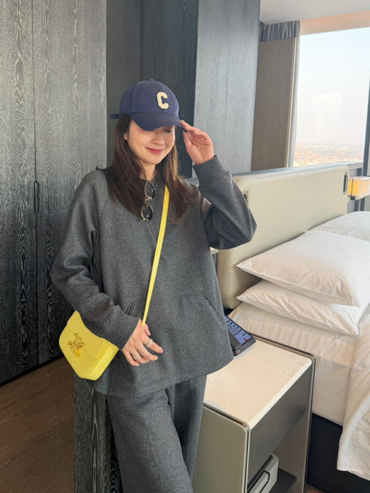 2601314    zhi禾 羊毛 针织卫衣 休闲时髦 商品图6