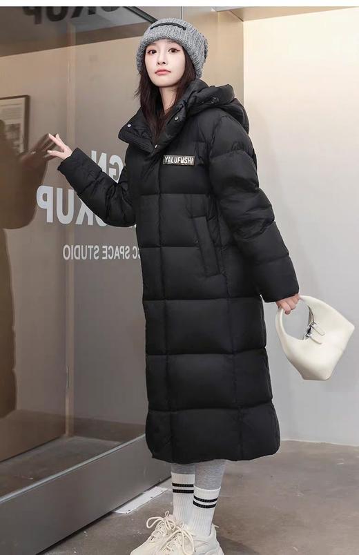 卉遇暖燚绒长款情侣羽绒服HY-25 商品图2