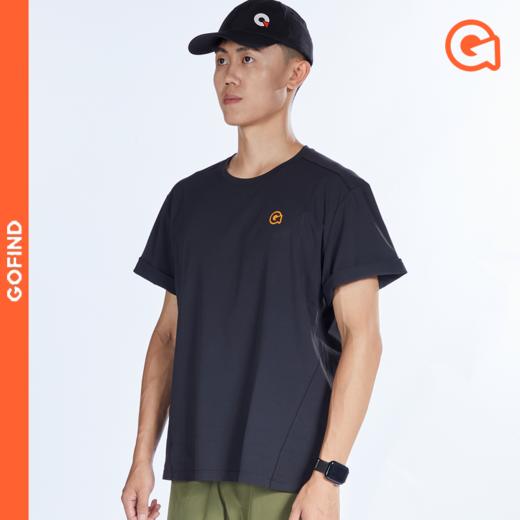 【休闲时尚短袖】果凡男女同款短袖棉感通勤T恤GTD21258 商品图0