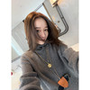 2601312    bsby羊绒 厚款 高领宽松羊绒衫 商品缩略图4