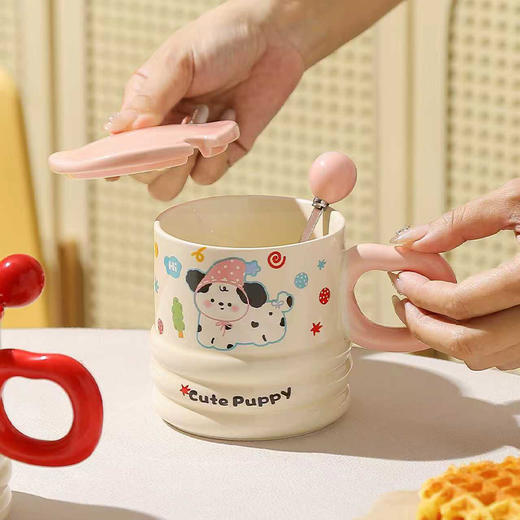 400ml快乐小狗杯陶瓷杯-纪念日百货门店同款169253505 商品图1
