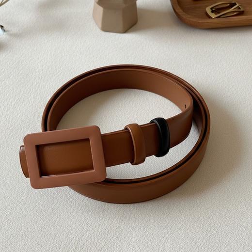 复古牛皮腰带 商品图0