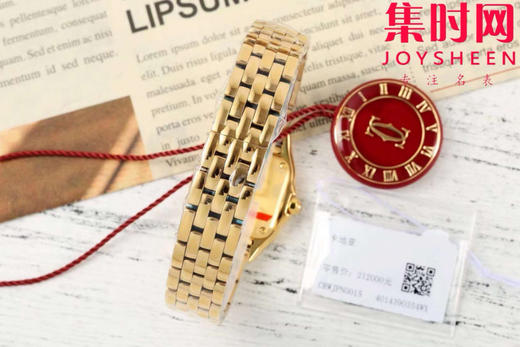 与豹同行 一跃入心 AF卡地亚猎豹系列 小号表盘尺寸：22×30mm 女士腕表 商品图8