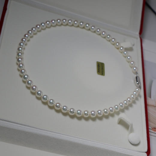 7.5-8mm 无调色 akoya项链 fuli价 商品图1