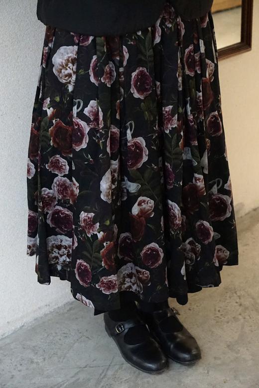 ECOLE DE CURIOSITES限定花纹半裙 商品图2