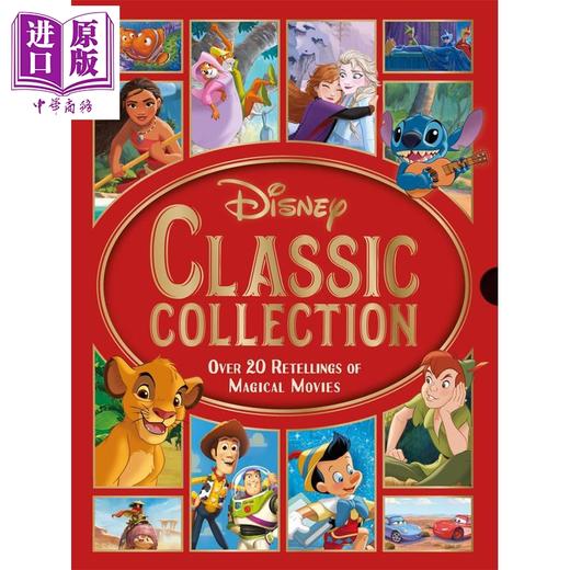 【中商原版】迪士尼豪华珍藏集 经典系列 Disney Classic Collection 英文原版 儿童短篇故事书 彩色插图 进口童书 精装 盒装 商品图4