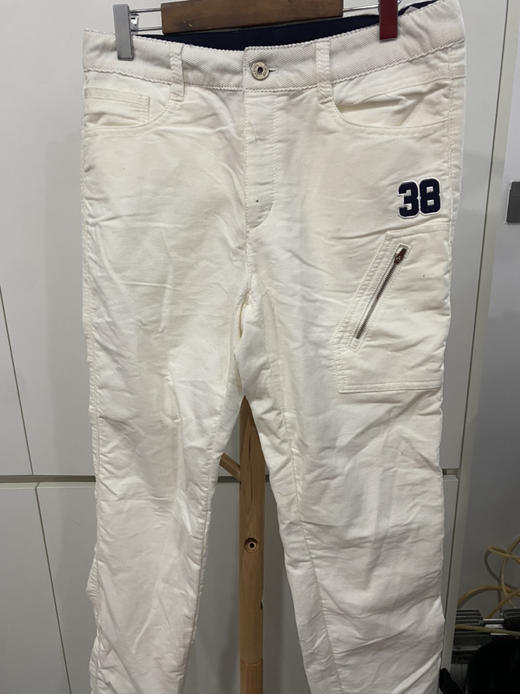 全新韩国系品牌腊肠狗灯芯绒男士春秋长裤S码腰围78厘米左右秒杀价128元 商品图0