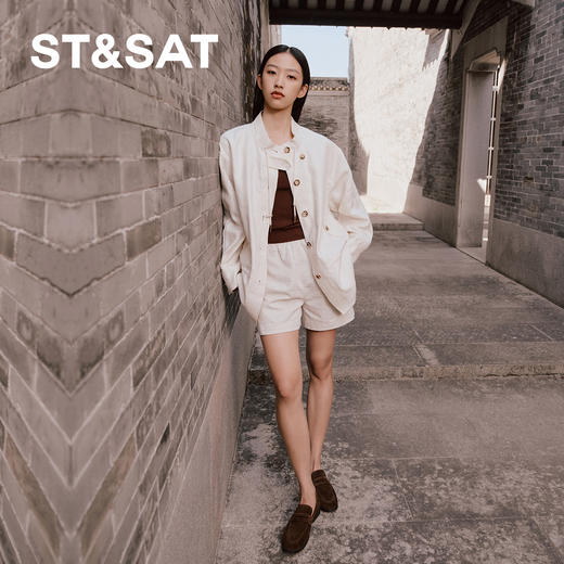 【万步系列】星期六舒适平底通勤休闲乐福SSD3111021 商品图3