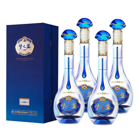 【高端礼赠】梦之蓝 M3 浓香型白酒 45度 500ml*4瓶整箱