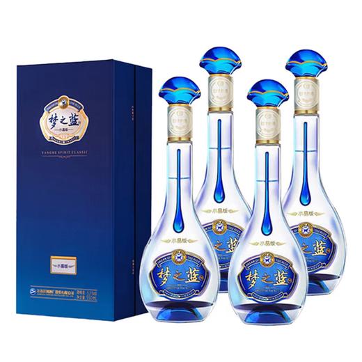 【高端礼赠】梦之蓝 M3 浓香型白酒 45度 500ml*4瓶整箱 商品图0