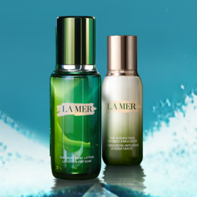 海蓝之谜精粹水乳两件套乳125ml+精粹水150ml QM