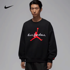 NIKE耐克男子卫衣2026春季字母印花运动休闲针织套头衫IF1846-010