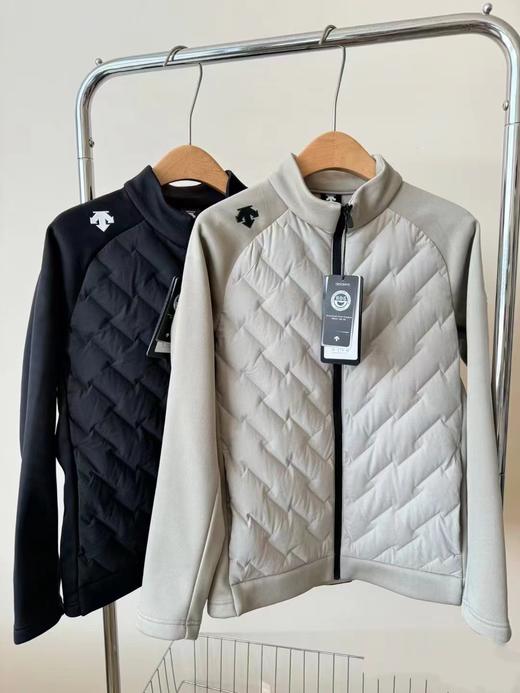 D012273时尚休闲百搭保暖轻量拼接立领羽绒服 商品图0