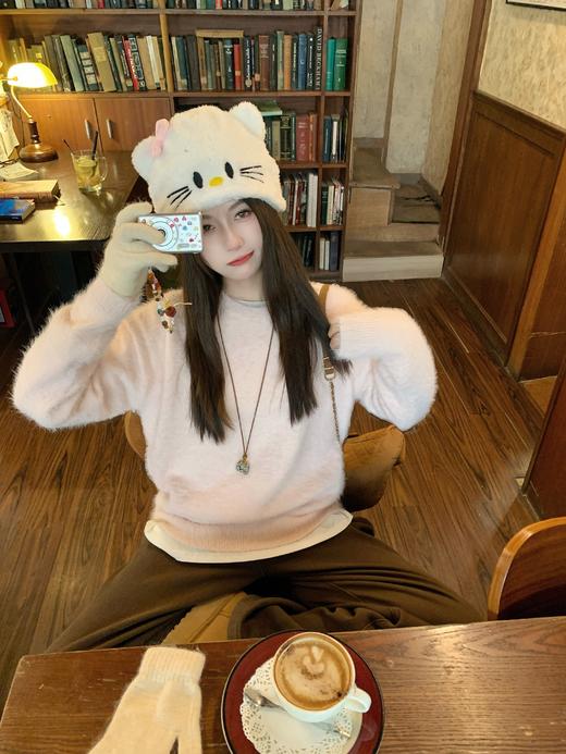 <曾小咸推荐>现货秒杀 ！微信超特价！韩系毛绒毛衣 日常179.99 立减90 秒杀89.99！！ 商品图10