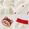 红色过年衣服婴儿拜年服宝宝周岁100天夹棉分体套装聚 商品缩略图2