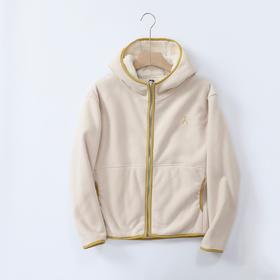 冬季新品情侣款加厚保暖舒适双面摇粒绒羊羔绒连帽外套