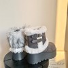【多种穿法】厚底加绒雪地靴 加厚毛绒 锁温保暖 厚底增高显瘦 任意搭配 商品缩略图7