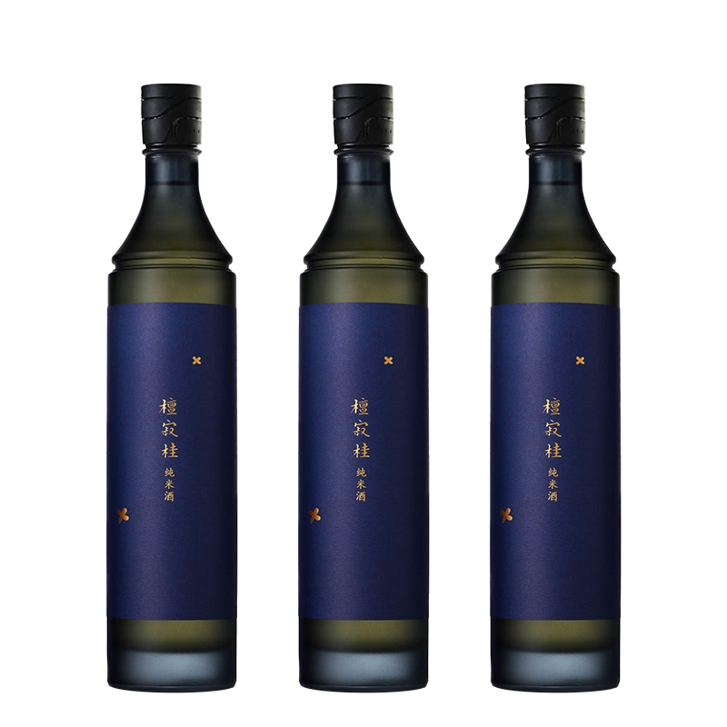 【姑苏秋意套组】糯言·檀寂桂 半干型半生酒11.3%(一口封神)700ml*3