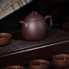 岸纾 非遗全手作宜兴原矿紫泥秦权紫砂壶 商品缩略图3