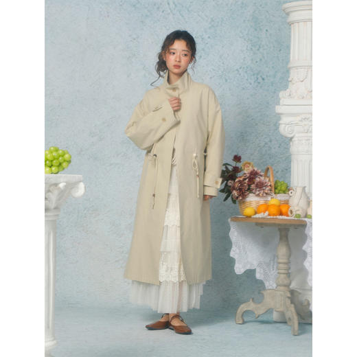 串珠腰带长款外套-纪念日百货门店同款169150371 商品图3