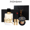 【送礼盒礼袋】YSL圣罗兰彩妆三件套 自由之水50ml+小金条2.2g+黑皮革气垫5g（B10） 一般贸易 商品缩略图0
