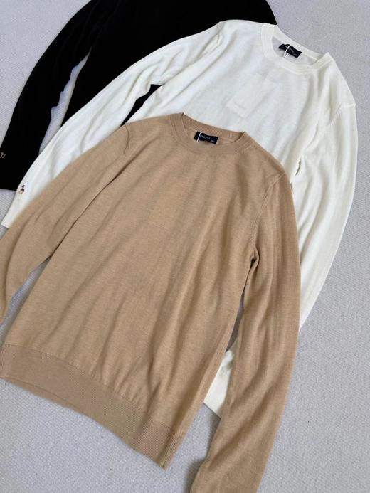 F012219女士针织衫秋季纯色打底衫休闲上衣潮 商品图1