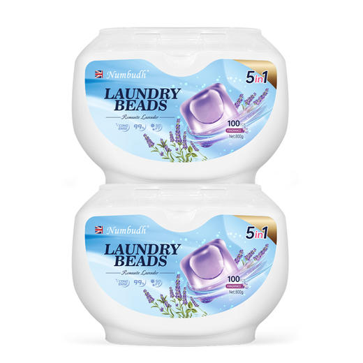 南堡洗衣凝珠（薰衣草香氛） 800g 100粒*2 商品图4