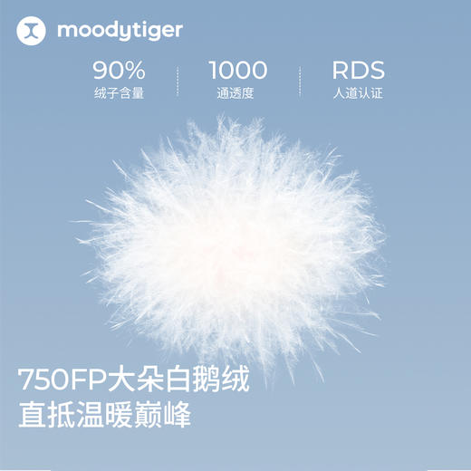 【大J专属】moodytiger亲子款男女童白鹅绒服防风拒水保暖工装羽绒服54210705 商品图6