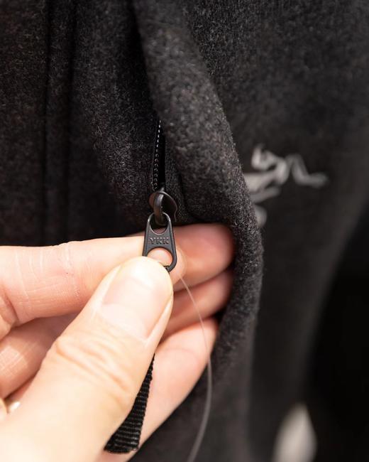 F012216新款男款商务羊毛外套羊绒翻领商务夹克外套 商品图12