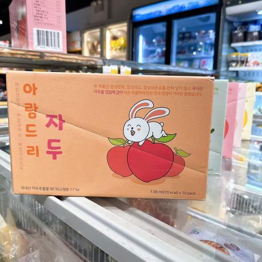 【박스】아람드리 천도자두과즙138ml*10 商品图0