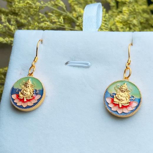 【直播大场福利】天然青金石耳饰 925银 国风 商品图1