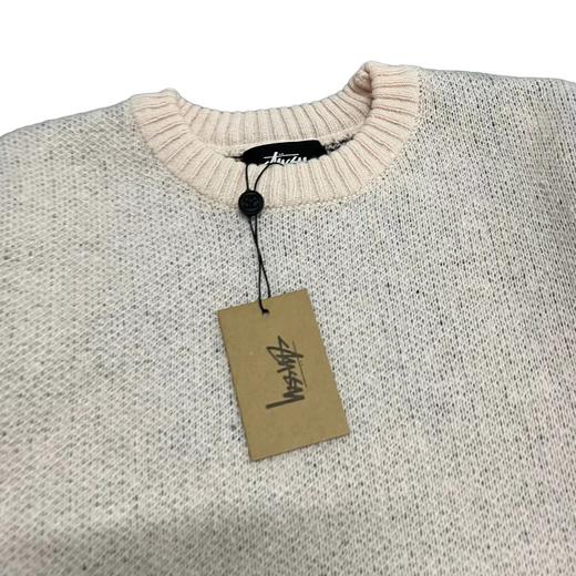 D012265后背台球黑八提花情侣圆领针织毛衣 商品图9