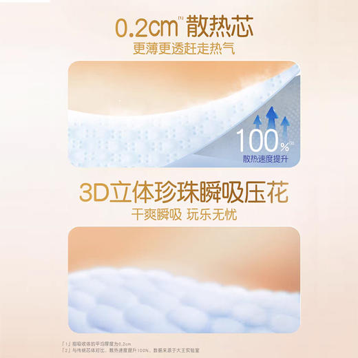 大王【新品】光之羽环贴纸尿裤拉拉裤婴儿超薄透气干爽尿不湿 商品图3