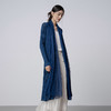 【林栖设计小店】【植物染色】轻逸自在|手工植物蓝拼桑蚕丝飞片2026春新款毛织外套1961212B 商品缩略图8