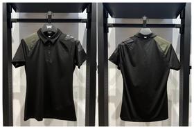 PG家印花POLO衫，黑白撞色和他家专有色军绿黑撞色，颜色百搭色W221669-20