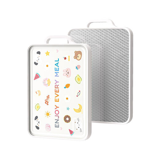 【不锈钢菜板防霉砧板】不锈钢双面菜板，另一面为食品级pp材质，不发霉，不串味，易清洗，持久耐用！ 商品图4