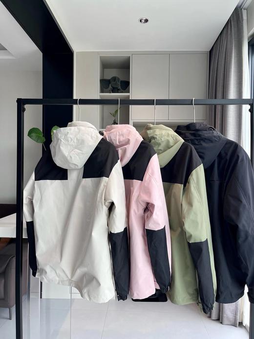 D012274拼接四色连帽三合一外套夹克冲锋衣 商品图3