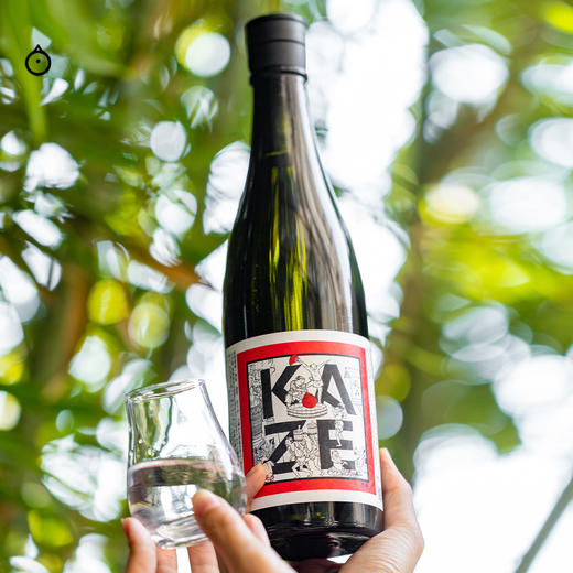 企鹅市集|奈良县风之森酒造 KAZE 露叶风707纯米清酒 限定插画酒标定制版 洋梨青苹果 商品图5