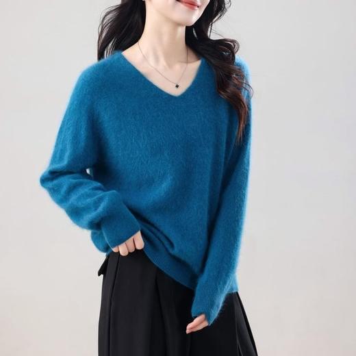 无缝一体工艺拉毛羊毛衫，澳洲羊毛、山羊绒黄金配比，软糯舒适 商品图5