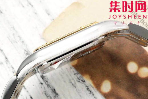 与豹同行 一跃入心 AF卡地亚猎豹系列 贝母面 中号表盘尺寸：27×37mm 女士腕表 商品图7