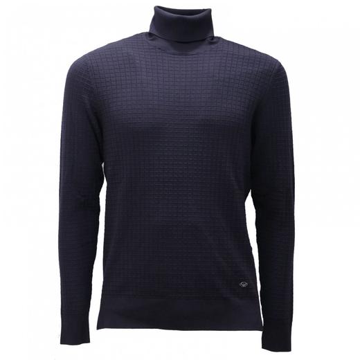 Emporio Armani阿玛尼EA高领提花针织衫 商品图1