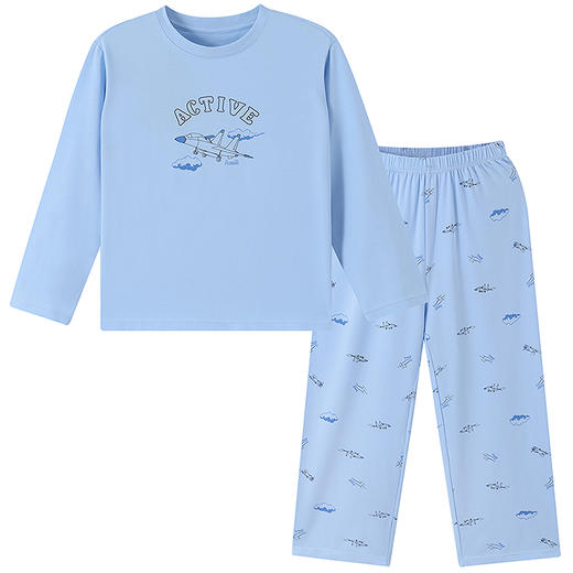 男女童家居服套装春季新款安奈儿童装JM611737 商品图5