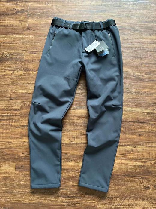 F012222常青款男士轻防水加绒休闲直筒裤长裤 商品图0