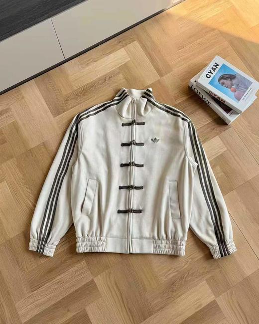 D012245蛇年限定新中式国风唐装麂皮立领外套 商品图14