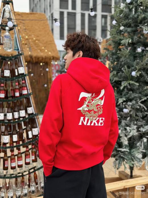 26SS马年限定新年款加绒加厚连帽卫衣 Z-15809 商品图2